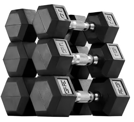 Weight Lifting Dumbbells